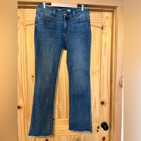 Seven7 Starlette Mid Rise Bootcut Jeans Size 12 - Picture 3 of 8